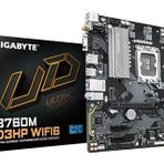 GIGABYTE B760M D3HP WIFI LGA1700 DDR5 7600MHz(OC) PCIe 4.0 M.2 NVMe WiFi 6 Gigabit LAN mATX Anakart