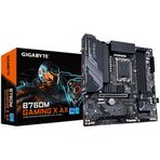 GIGABYTE B760M GAMING X AX LGA1700 DDR4 5333MHz(OC) PCIe 4.0 Dual M.2 NVMe WiFi 6 + BT 2.5GbE LAN (10+1+1 Phase) mATX Gaming Anakart