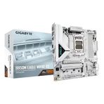 GIGABYTE B850M EAGLE WIFI6E ICE LGA1851 DDR5 7600MHz(OC) PCIe 5.0 M.2 NVMe WiFi 6E 2.5GbE LAN Beyaz mATX Anakart