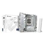 Gıgabyte B860ı Aorus Pro Ice Anakart - Intel Core Ultra Cpu'lar, 8+1+2+1 Fazlı Vrm, 9200Mhz'e Kadar Ddr5, 1Xpcıe 5.0 + 1Xpcıe 4.0 M.2, 2.5 Gbe Lan, Wifi 7, Thunderbolt 4