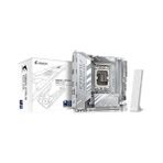Gigabyte Gıgabyte B860I Aorus Pro Ice Anakart - Intel Core Ultra Cpu'lar, 8+1+2+1 Fazlı Vrm, 9200MHZ'E Kadar Ddr5, 1xpcıe 5.0 + 1xpcıe 4.0 M.2, 2.5 Gbe Lan, Wifi 7, Thunderbolt 4