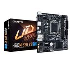 Gigabyte H610M S2H V2 REV.1.0 5600 MHZ 2xDDR5 M.2 D-Sub 2xDP HDMI 12-13-14. Nesil LGA1700 Soket Anakart