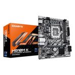 GIGABYTE H810M K Anakart – Intel Core Ultra (Seri 2) İşlemciler, 3+1+2 Faz VRM, 6400 MHz'e kadar DDR5, 1 x M.2 PCIe 4.0, 1 GbE LAN, USB 3.2 Gen 1