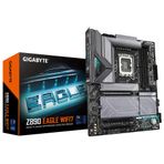 GIGABYTE Z890 Eagle WIFI7 Anakart - Intel Core Ultra (Seri 2) CPU'ları, 14+1+2 Fazlı VRM, 8800 MHz'e kadar DDR5 (OC), 1xPCIe 5.0 + 3xPCIe 4.0, Wi-Fi 7, 2.5GbE LAN, Thunderbolt 4'ü destekler