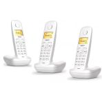 Gigaset 1 Harici 3 Dahili Dect Telsiz Telefon Santrali Beyaz – Analog Hat Uyumlu Kablosuz Ofis Telefon Sistemi