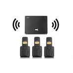 Gigaset 3 Dahili Dect Telsiz Kablosuz Telefon Santrali Beyaz