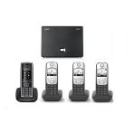 Gigaset Analog & Ip 4 Dahili Dect Telsiz Kablosuz Telefon Santrali C550-A690