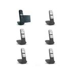 Gigaset Analog & Ip 6 Dahili Dect Telsiz Kablosuz Telefon Santrali As690ıp-A690