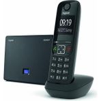 Gigaset AS690 Ip Siyah Telsiz Dect Telefon 2" Ekran 150 Rehber - 64 GB - Siyah - Gri