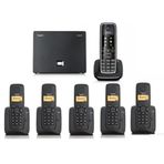 Gigaset C530 IP 6 Dahili Dect Telsiz Kablosuz Telefon Santrali