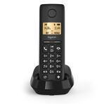 Gigaset Pure 100 Siyah DECT Kablosuz Telsiz Telefon