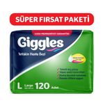 Giggles 120 Adet Büyük Boy L Belbantlı Yetişkin Bezi
