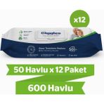 Giggles 12x50 Adet 600 Vücut Temizleme Havlusu