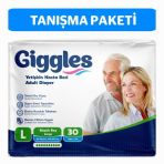 Giggles 30 Adet L Belbantlı Hasta Bezi