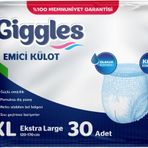 Giggles 30 Adet XL Yetişkin Hasta Bezi