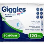 Giggles 30'lu 4 Paket 120 Adet 60x90 Yatak Koruyucu Örtü