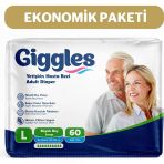 Giggles Belbantlı Büyük Boy L 30'Lu 2 Adet Hasta Bezi