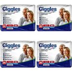 Giggles Belbantlı Yetişkin Hasta Bezi Medium 120 Adet 4X30 Paket M