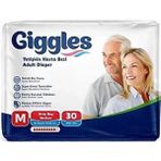 Giggles Belbantlı Yetişkin Hasta Bezi Medium 30 Adet 1X30 Paket M