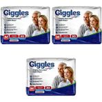 Giggles Belbantlı Yetişkin Hasta Bezi Medium 90 Adet 3X30 Paket M
