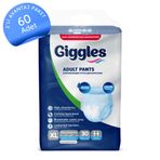 Giggles Extra Büyük 60 Adet Emici Külot