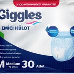 Giggles Hasta Bezi Yetişkin Medium 30 Adet Emici Külot