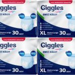 Giggles Hasta Bezi Yetişkin XL 30x4 Adet Emici Külot