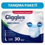 GİGGLES KÜLOTLU HASTA BEZİ LARGE 90 ADET