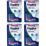 Giggles Külotlu Yetişkin Hasta Bezi Orta Boy M 4 x 30'lu