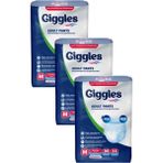 Giggles Külotlu Yetişkin Hasta Bezi Orta Boy M beden 30 Lu x 3 adet - Beyaz