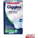 Giggles Külotlu Yetişkin Large 30 Adet Hasta Bezi