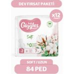 Giggles Lady Soft Hijyenik Ped Uzun Dev Fırsat Paketi 84 Adet
