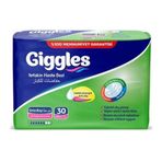 Giggles Medium 30'lu Yetişkin Tekstil Yüzlü Bağlamalı Hasta Bezi