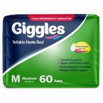 Giggles Medium 60 Adet Yetişkin Hasta Bezi