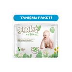 Giggles Natural No:4 Maxi 50 Adet Bebek Bezi