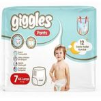 Giggles Pants No:7 XXLarge 108 Adet Külot Bebek Bezi
