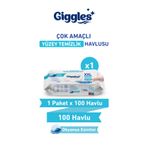 giggles XXL İz Bırakmayan Yüzey Temizlik Havlusu - (Okyanus Esintisi) 100 Yaprak