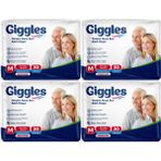 Giggles Yetişkin Bel Bantlı Tekstil Yüzey Orta M 120 Adet Hasta Bezi