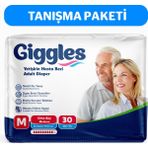 Giggles Yetişkin Hasta Bezi Medium 30'lu x 1 - Beyaz