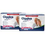 Giggles Yetişkin Hasta Bezi Orta Boy (Medium) 2 Paket (60 Adet )