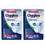 Giggles Yetişkin M 2x30 Adet Emici Külot