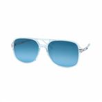 Gigi Oo Milano GG 1389 C3 56 Kare Şeffaf Kemik Unisex Güneş Gözlüğü