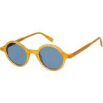 Gigi Studios Greta Gs2008 55 Sarı Yuvarlak Unisex Güneş Gözlüğü