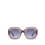 Gigi Studios Vanguard Bright 6822 6 Geometrik Bordo Kadın Güneş Gözlüğü