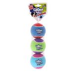 Gigwi 6118 3'lü 6 cm Ball Tenis Topu Köpek Oyuncağı