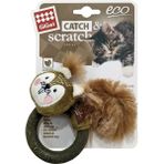 GiGwi 7520 Catch&scratch Sincap Kedi Oyuncağı