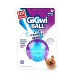 Gigwi Ball 5 cm Mavi Mor Sert Top Plastik Köpek Oyuncağı