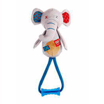 Gigwi Plush Friendz 17 cm Öten Fil Diş Kaşıyıcılı Köpek Oyuncağı