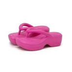 Gikleihwy Flip Flop Pembe Düz Ultra Yumuşak Kadın Terlik