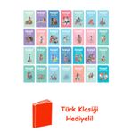 Gilbert Delahaye 28 Kitap Seti + Türk Klasiği Hediye